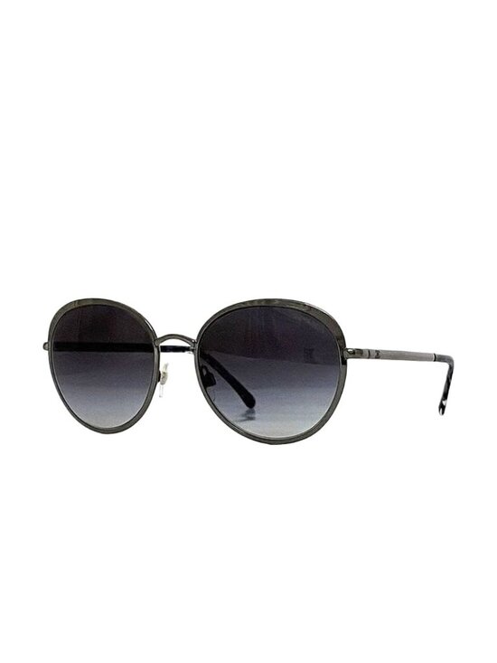 Chanel Sunglasses Silver Gradient with Coco Mark main image 4